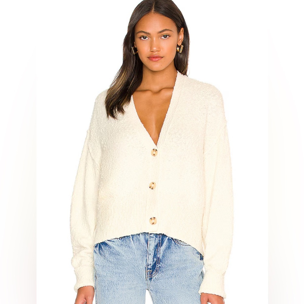 Free People Found My Friend Cardigan            Size Small, Cream